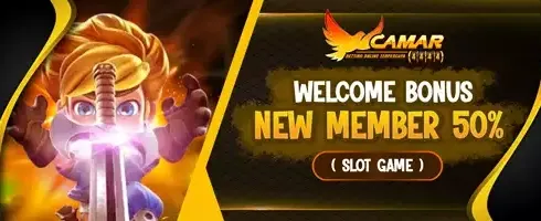 Bonus Welcome Member Baru promotion banner